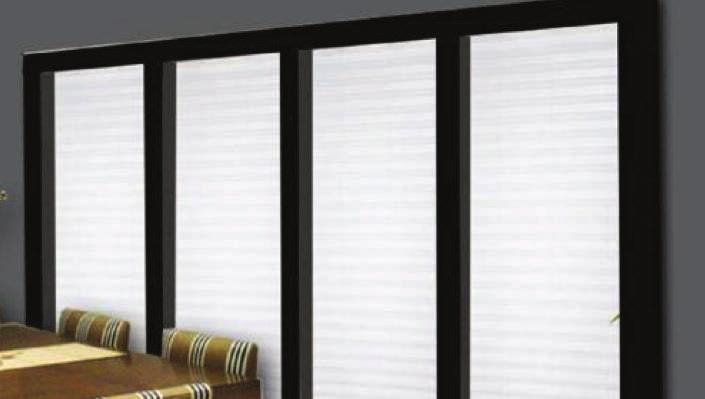 CELLULAR SHADES The most energy efficient Internal Blinds on the market Air is trapped in the