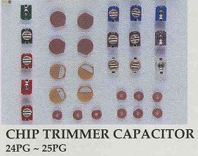 ELECTRONIC COMPONENTS CHIP TRIMMER CAPACITOR SAMKYUNG's chip trimmer capacitor, SBCT 03/05/06 series have been developed for higher density surface mounting in electronic devices, and suited to