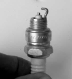 If there is not a spark, or a weak spark is evident, either check the gap of the igniter electrode or replace the igniter.