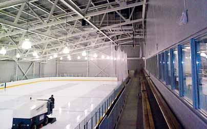 Building Design The three most important elements when designing an ice rink facility are the envelope, ice sheet and air dehumidification.
