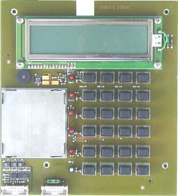When replacing the display/profibus board type