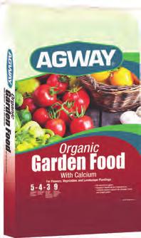 AGWAY ORGANIC GARDEN FOOD All natural and organic Ideal for flowers, vegetable and landscape plantings