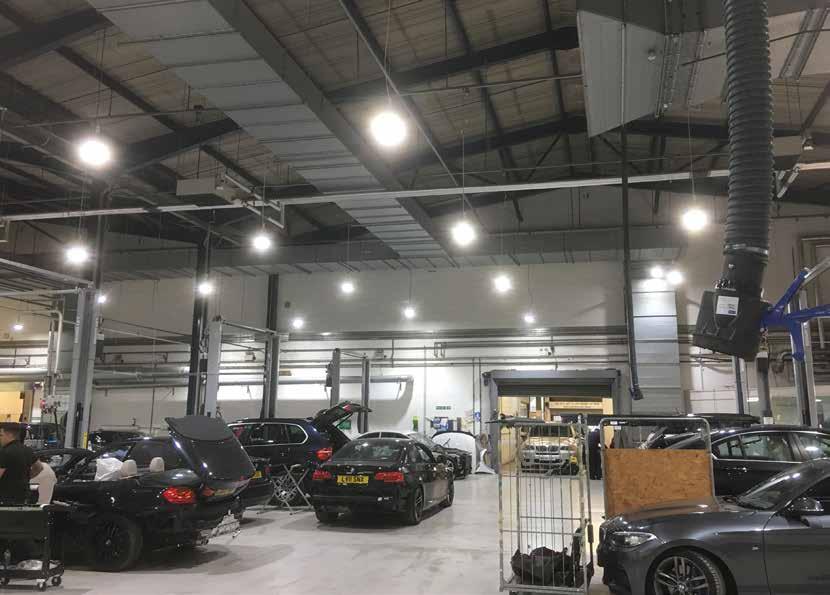 CASE STUDY The new LED lighting system