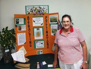 Kathryn Litton at the Hiawassee Flower Show