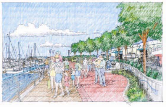 Waterfront District Guiding Principles and Implementation Strategies The Waterfront Advisory Group sponsored a public involvement process during 2005 and 2006, which led to City and Port adoption of