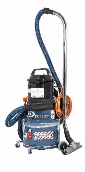 Dustcontrol Mini DC 1800 H Asbestos Safe asbestos removal The DC 1800 H Asbestos complies with the most stringent requirements and is IFA* certified.