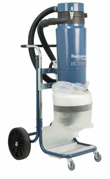Dustcontrol Pre-separators Pre-Separators DCF 2800 Light and easy to use The DCF 2800 pre-separator is often used in combination with the DC 2900 dust extractor to relieve the loading on the filter.