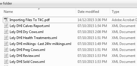 Individually import all xml files 6