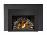 Infrared Series Direct Vent Gas Fireplace Inserts Infrared X4 XIR4N-1SB Large Deluxe Fireplace Insert w/ Night Light, Radiant Phazeramic Ironwood Log Set, Blower Included, 40,000 btu - NG $2,919.