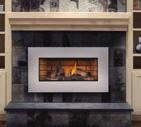Roxbury 3600 Gas Fireplace Insert - SPECIAL ORDER Features: Multi-Flame Pan Burner, Millivolt Natural Gas Valve, Piezo Ignitor, SS Flex Connector and Shut Off, Exclusive PHAZER Logs and Charcoal