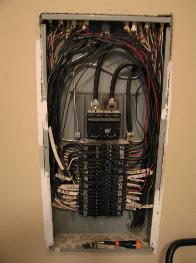 BASEMENT FLOOR AND DRAINAGE: SERVICE: TYPE AND ELECTRICAL PANELS: MAIN PANEL LOCATION AND NOTES: ELECTRICAL SYSTEM