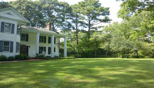 a commons The historic house and frontage along Princess Anne Road is preserved Shared Lawn Historic Kellam House Princess Anne Rd
