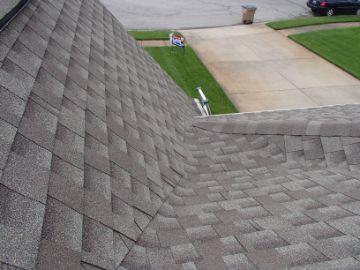 Roof Descriptions: The roof covering asphalt shingles.