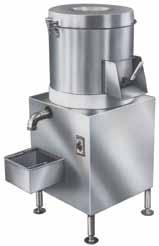 2 Disposers Insinger Advantages: Commercial food waste disposers for every application: schools, cruise ships, large restaurants, hospitals and universities Easy to