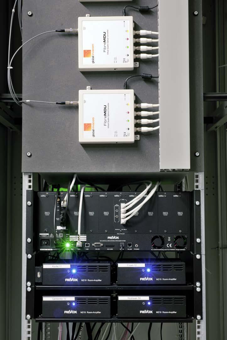 System stability - Revox systems are built around their own operating software.