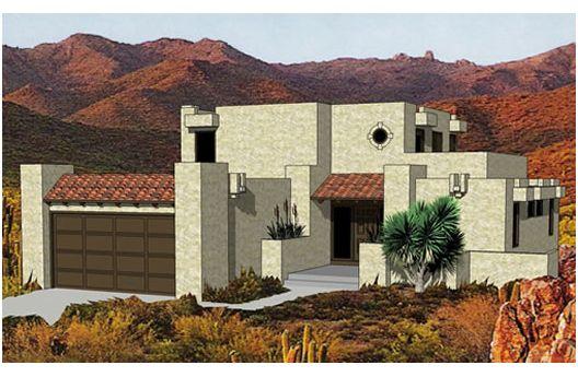 Adobe Style Adobe is a building material -- tightly compacted earth, clay, and straw that is hand- or form-shaped into bricks -- and also refers to a primarily residential architectural style found