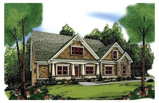 Craftsman Style Craftsman style house plans use simple forms and natural materials such as wood and stone to express a hand-crafted character and are comparable to Bungalow style home plans.