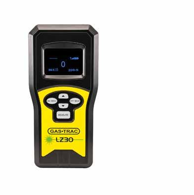GAS TRAC LZ-30 Quickly and safely detect methane gas leaks in difficult to reach areas.