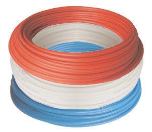 KSD PEX Tubing Product Specifications KSD PEX Hydronic for heating use KSD PEX Hydronic is a crosslinked polyethylene oxygen barrier tubing manufactured in accordance with NSF/ANSI 14, ASTM F876 and