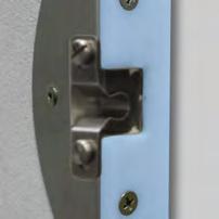 Shelf E Chamber temperature sensor wire cover J Inner door