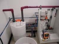Two mandatory mains water flow switches are to be fitted in accordance with the fluoride ACT A calibration