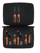 refrigeration test kit In the large testo Smart Probes HVAC softcase with spaces for all Testo Smart Probes 0563 0002 02 Tip: Complete the testo Smart Probes AC & refrigeration test kit with 2 x