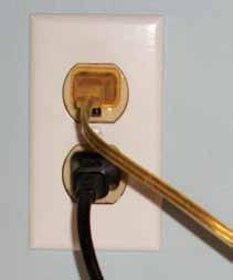 Page 26 Electrical If you use an extension cord, make sure it has a UL label and is the right size for the electrical load. Do not put electrical cords or wires under rugs.
