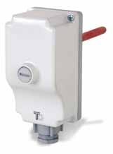 Immersion control thermostat for direct mounting internal reset 0