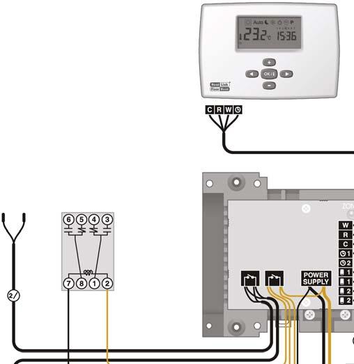 StatLink Electrical Schematic Application: Connecting Multiple #40226 Base Modules together.