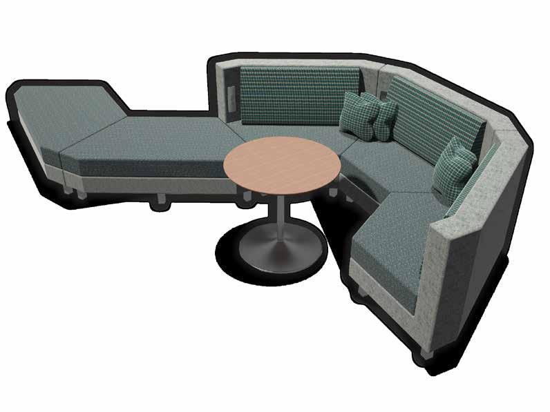 INTEGRATED POWER DATA USB PORTS LOW HEIGHT WALLS OPTIONAL TABLES AND BENCHES LOW HEIGHT