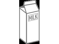 beverages; cream; substitute eggs; sugar Gable-top cartons may have plastic screw tops. Empty and rinse cartons.
