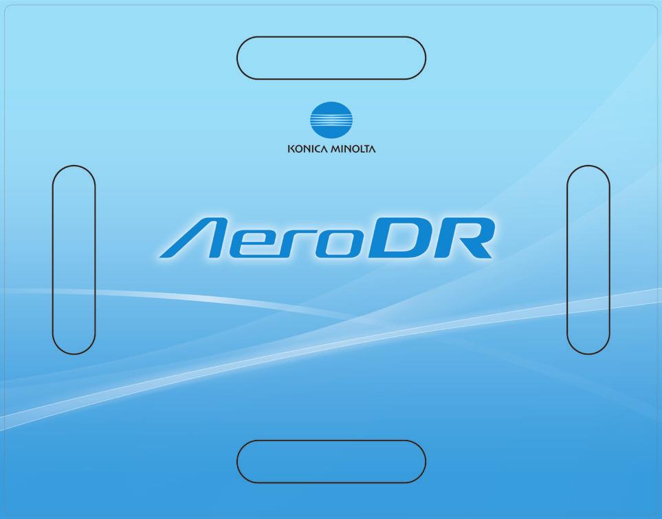 3.6 Position to affix DR Detector identification label and AeroDR Grip sheet 3.6.1 Position to affix DR Detector identification label When using more than 1 DR Detector and affixing identification