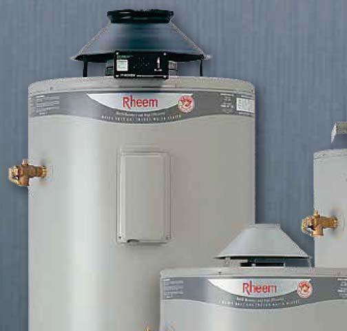BMS Capability Flue damper saves energy Electronic controls HEAVY DUTY STORAGE GAS Dependability The Rheem heavy duty gas range is the work horse of the industry having proved itself over many years