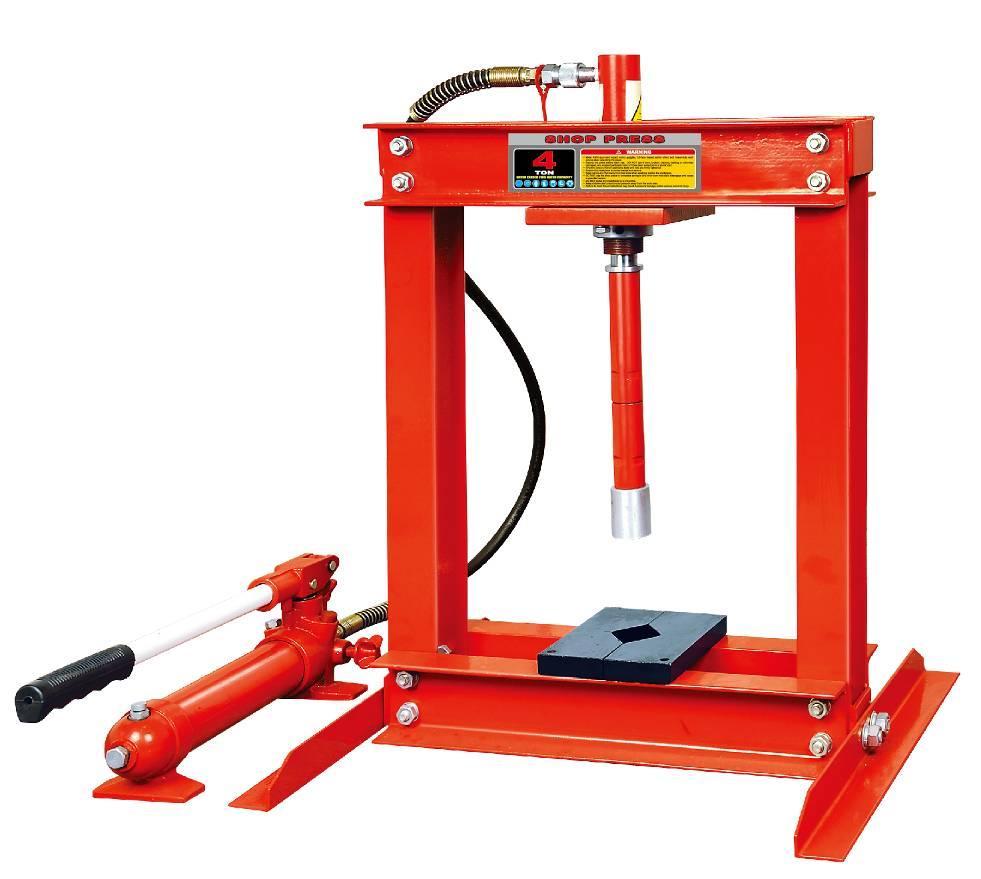 4 TON HYDRAULIC FLOOR PRESS INSTRUCTION MANUEL Make sure read and fully understand the instruction manual before using the product IMPORTANT PLEASE READ THESE INSTRUCTIONS CAREFULLY.