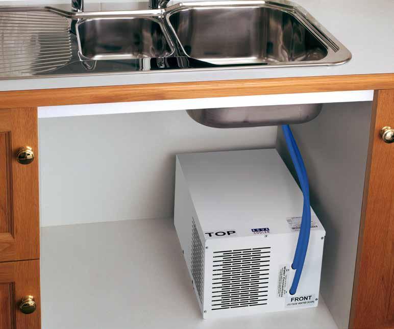 Mains Connected Water Coolers UB Series Under Bench Where Floor Space is at a Premium Where floor space is
