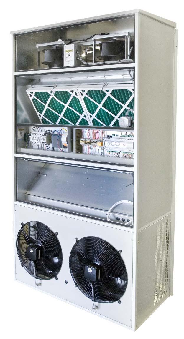 Packaged Cooling Units A range of packaged DX Air Cooled units for Telecom cellular site applications.