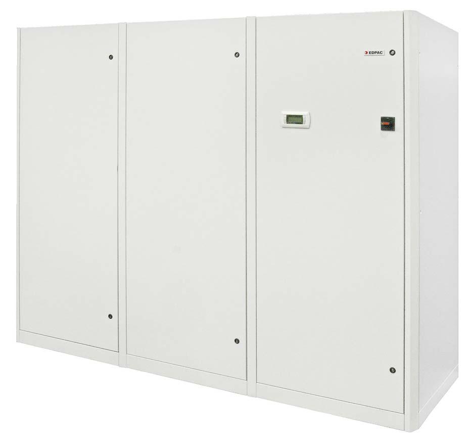 A range of Twin Circuit Air Cooled units in a single frame. Capacities of 30-100 kw Cooling.