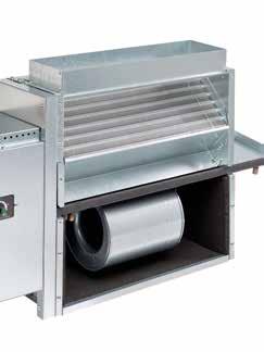 Controls enclosure Heat exchanger Fan Fan mounted inside Condensate drip tray Construction Chassis manufactured from.mm hot dipped galvanised steel.
