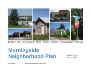 Related Plans Morningside Neighborhood Plan Goal 11 Maximize park benefits Policy 11.2 Support and encourage development of Hilfiker Park Goal 13 Distinguish parks as community destinations Policy 13.