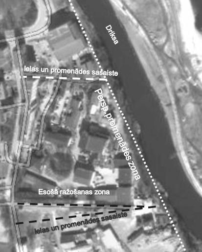 MATERIALS AND METHODS The research includes the study of two parts of the city s urban space for the left bank of the Driksa River: -The upper reach of the Driksa River in the section between the