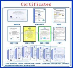 Certification. When. A Biological Safety Cabinet MUST be certified. must be performed by experienced, qualified personnel.