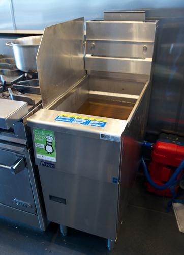 High Efficiency Gas Fryer 600 Therms per Year