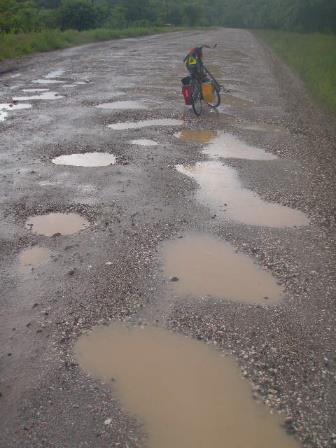 The potholes can be wider and deeper.this will danger the road user especially in the night where the potholes is barely visible.