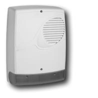 Intrusion Panels Wireless Systems SiRoute W7SR15 SiRoute outdoor siren The weatherproof SiRoute outdoor siren features its own battery power source and an integrated radio module.