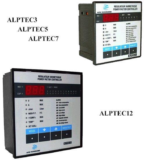 ALPTEC Power factor controller I - CONNECTIONS CONTROL