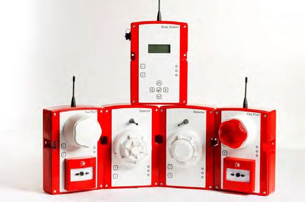 THE VPS FIREALERT WES+ PRODUCT RANGE FIRE POINT The Fire Point is the primary alert unit in the VPS FireAlert Wes+.