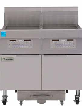 High-Efficiency Low Flue Temp Gas Fryers (LHD65) Low Flue Temperature Fryers, High on Production Keep the kitchen cool and production capacity high.