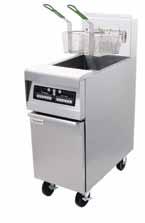 Master Jet Performance Gas Fryers (MJ) World-Recognized Masters of Open-Pot Frying These Frymaster gas fryers are unsurpassed in their versatility, proven world-wide performance, and low maintenance