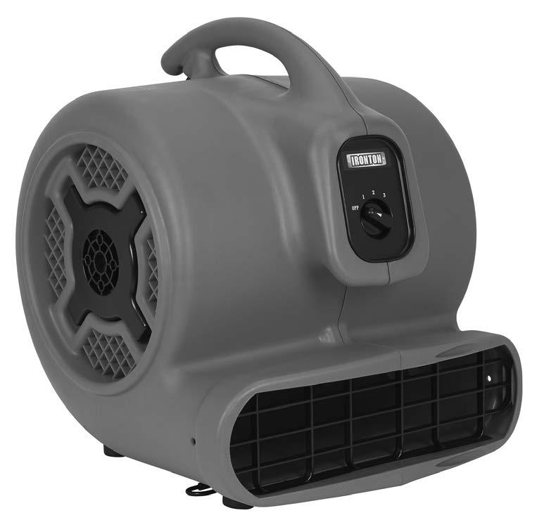 1 HP Air Mover Owner s Manual WARNING: Read carefully and understand all ASSEMBLY AND OPERATION INSTRUCTIONS before operating.