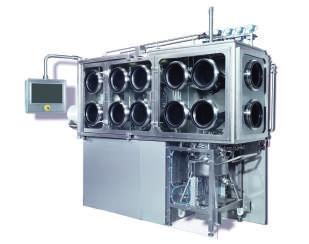 membrane connection Various discharge systems: manual or using filter bag Easy